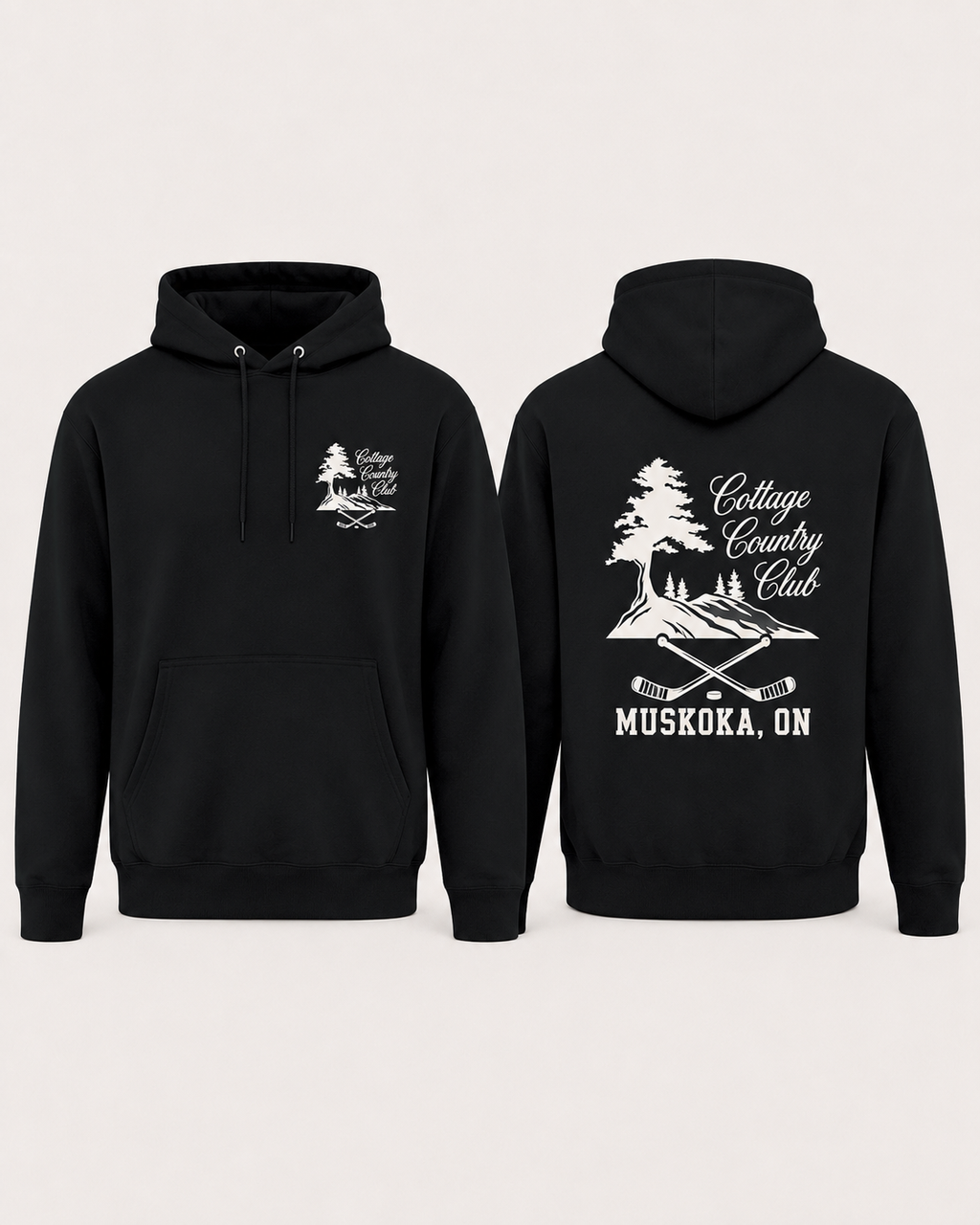Muskoka, ON - Hockey Hoodie