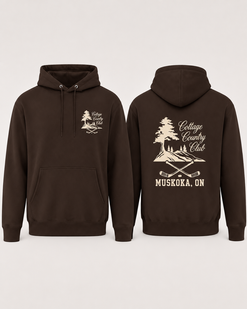 Muskoka, ON - Hockey Hoodie